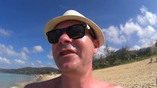 Katja amp Dragan  Karon Beach vs Kata Beach Trip [upl. by Leakcim764]