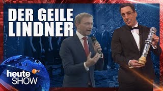 Der goldene Vollpfosten für Christian Lindner  heuteshow vom 15122017 [upl. by Booker]