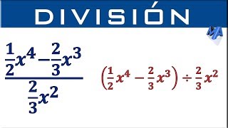 División de polinomio entre monomio  Ejemplo 3 [upl. by Cecilius]