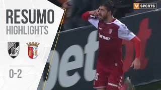 Highlights  Resumo Vitória SC 02 Sp Braga Liga 1920 11 [upl. by Seek990]