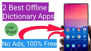 Best Offline Dictionary Apps for Students  इस शब्‍दकोश को ही इस्तेमाल करना  🔴 Live Proof [upl. by Nirual]