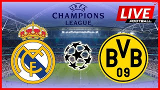 REAL MADRID vs BORUSSIA DORTMUND  Full Match  UEFA Champions League 20242025  eFootball PES 2021 [upl. by Punke]