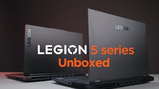 Can Legion 5 beat Legion 5 Pro technically  Legion 5 Series Unboxed [upl. by Lilas]