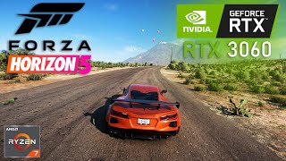 Forza Horizon 5  RTX 3060  RYZEN 7 5700X  1080p  1440p [upl. by Iahcedrom]