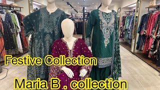 Maria B  New Pret Collection 2024 🔥 Maria B  Festive Collection [upl. by Akived941]