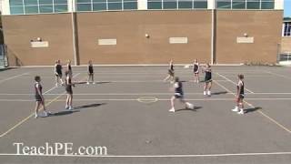 Netball Drill  Group Play  The Chest Pass [upl. by Phoebe650]