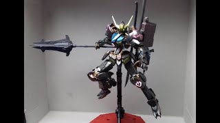 1100 MG Gundam Barbatos Part 2 LEDs installation FREN [upl. by Newbill]