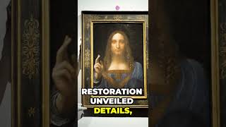 🔍 The Mystery of Salvator Mundi Da Vincis Missing Masterpiece 🖼️✨ history davinci facts art [upl. by Ayenat]