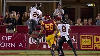 Jaelen Strong Hail Mary Catch Arizona State vs USC [upl. by Okire]