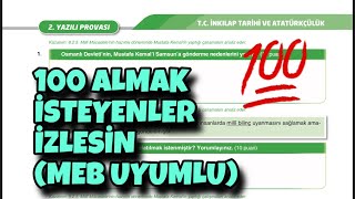 8Sınıf İnkılap 1Dönem 2Yazılı [upl. by Ahseile]