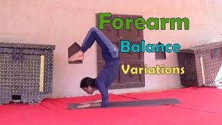 Forearm Balance Variations  Pincha Mayurasana  Peacock Pose in Ashtanga Yoga  Vyfhealth [upl. by Rannug]