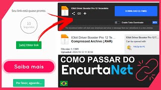 Como Passar do EncurtaNet Encurtador de Links [upl. by Llenra]