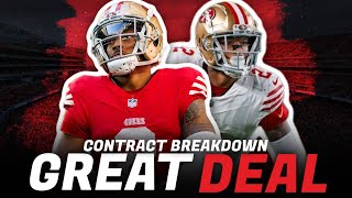 Brock Purdy Salarycap Update 49ers get massive W with Deommodore Lenoir deal [upl. by Heilman]