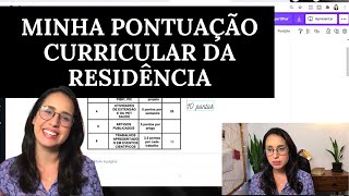 MINHA PONTUAÇÃO CURRICULAR DA RESIDÊNCIA MULTIPROFISSIONAL EM SAÚDE COLETIVA [upl. by La Verne]