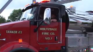 2014 Clearfield County Pennsylvania Fair Firemens Parade [upl. by Roumell]