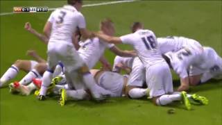 Bradford Vs Leeds 2 1 All Goals amp Match Highlights August 27 2014 HD [upl. by Nittirb]