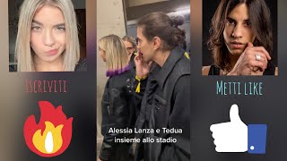 ALESSIA LANZA E TEDUA INSIEME ALLO STADIO SONO FIDANZATI O SI STANNO SOLAMENTE FREQUENTANDO 😱🔥 [upl. by Ahsieat893]