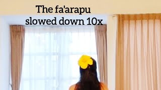 HOW TO DO THE FAARAPU in TAHITIAN DANCE [upl. by Peyton125]