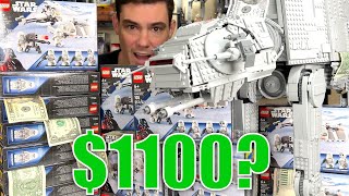 I Spent 1100 to fill the LEGO Star Wars UCS ATAT [upl. by Odab]