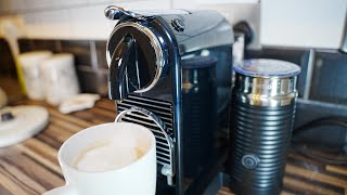 My Experience Using The Nespresso CitiZ amp Milk Coffee Machine [upl. by Enelahs]