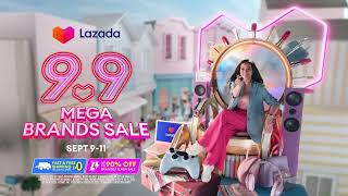 Get ready for the Lazada 99 Mega Brands Sale from SEPT 911 [upl. by Damarra]