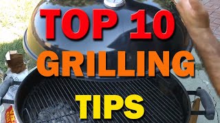 TOP 10  Charcoal Grilling Tips for Beginners [upl. by Thamos]