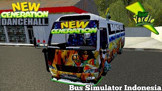 New Generation  Bussid Livery  Toyota Coaster Mod  Bussid [upl. by Katlaps]