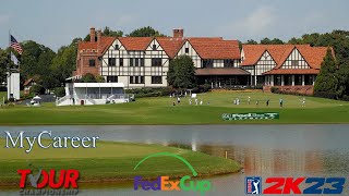 PGA Tour 2K23  MyCareer  Season 10  FedEx Playoffs  Tour Championship East Lake Rd 3 [upl. by Megen491]