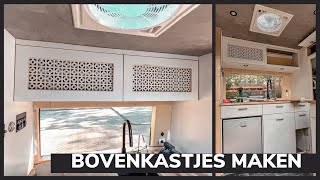 Bovenkastjes maken in onze camper  Volkswagen Crafter L2H2 [upl. by Sumerlin680]