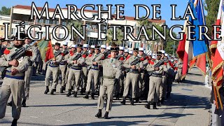 French March Marche de la Légion Étrangère  March of the Foreign Legion [upl. by Gwenni472]