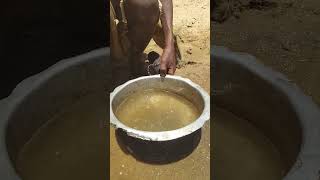 Taking water from the ponds in the dry river [upl. by Furiya858]