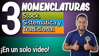 NOMENCLATURA DE ÓXIDOS SISTEMÁTICA STOCK Y TRADICIONAL [upl. by Sells752]