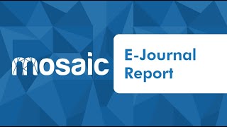 Generate E Journal Report [upl. by Rosmunda629]