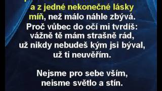 Za každou chvíli s tebou platím  Hana Zagorová Karaoke tip [upl. by Cyrille]