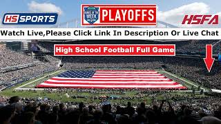 Delsea Vs Somerville  High School Football Playoffs LIVE [upl. by Letnuhs]