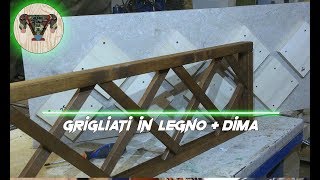 Grigliato in legno  dima per realizzazione in serie Alfre fai da te [upl. by Adnyl]