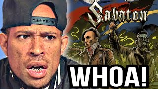 American Rapper First REACTION to SABATON  The Attack of the Dead Men [upl. by Nnylyahs]