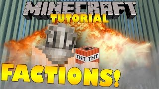 Minecraft Factions Tutorial  Beginners Guide  Minecraft Faction Tips [upl. by Ikkir]