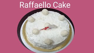 Raffaello Cake 1Kg Cake Recipe  Delicious Recipe [upl. by Yelssew]