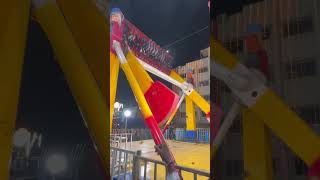 Dangerous Top Spin Ride  ride mela enjoy thrill shorts viral [upl. by Einahpad94]