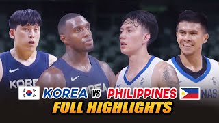 GAME 2 GILAS PILIPINAS VS KOREA quotFULL HIGHLIGHTSquot  JUNE 18 2022  FIBA ASIA CUP PREPARATION [upl. by Koppel]