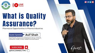 What is Quality Assurance Webinar 60 [upl. by Htebizile345]