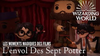 Harry Potter  Les Moments Magiques des Films  LENVOL DES SEPT POTTER  WB Kids [upl. by Evelunn298]