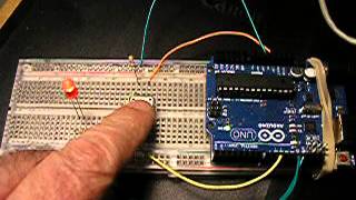 Arduino Uso de un pulsador [upl. by Kcireddor]