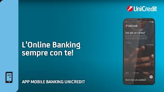 App Mobile Banking UniCredit lOnline Banking Sempre con te [upl. by Rycca]