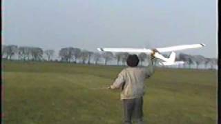 RCsailplane crash Mosquito 1989 [upl. by Malim]