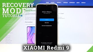 Recovery Mode in XIAOMI Redmi 9 – How to Open  Use  Quit Recovery Menu [upl. by Inirt]