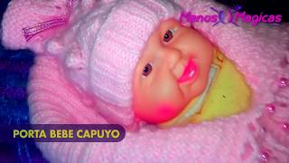 TEJIDO PORTA BEBE CAPUYO  Moderno y Ajustable Tejido a Mano [upl. by Napra621]