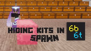 Hiding kits in 6b6t spawn [upl. by Browne243]