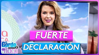 Alicia Machado llama “alacrán” a uno de sus ex y se lanza con todo contra él  El Gordo y La Flaca [upl. by Esinrahs]